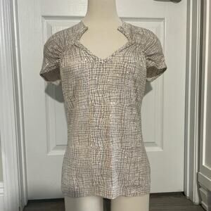 St. John Short Sleeve Top